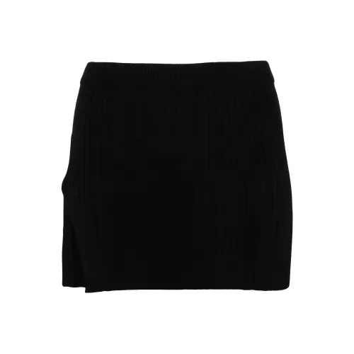 Misbhv SS24 Повседневные короткие юбки Женские Черный