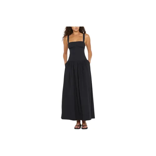 BEC+BRIDGE DUNE MAXI DRESS Slip Платье Женские Черный