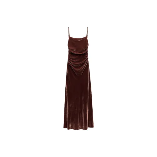 ZARA Коричневый Женские Слиплатья
