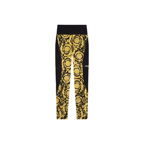 VERSACE Черные Женские Спортивные Брюки