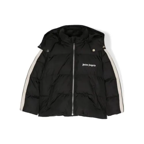 palm angels Хлопковый пуховик Черный Детский