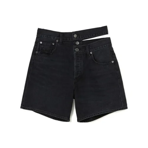 AGOLDE Черные Женские Джинсовые Шорты