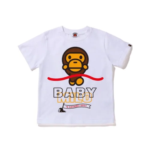 A BATHING APE Kids Т-рубашки