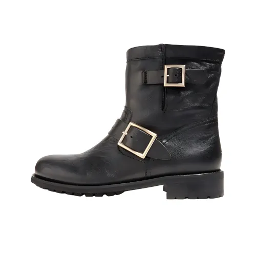 Jimmy Choo Юность Ботильоны 4CM Женские Черные