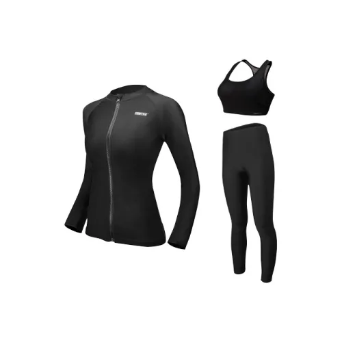 Watertime Diving Wetsuit Женская Черная