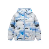 Сине-белый цветочный