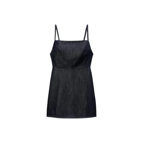 ZARA Trf Slip Dress Женское Синие