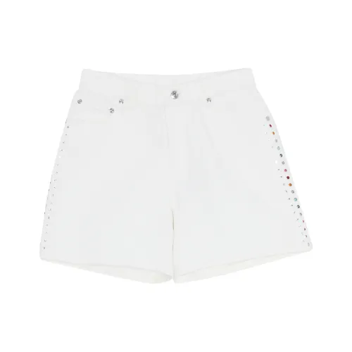 Ed Hardy Слоновая кость E1PAW403 Женские джинсовые шорты