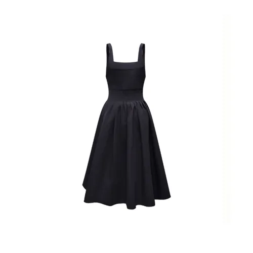 AVENEMENT Платье-комбинация Женское Черное