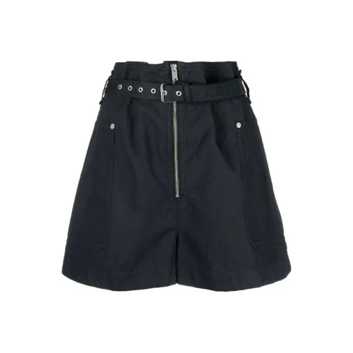 ISABEL MARANT Черные Женские Джинсовые Шорты