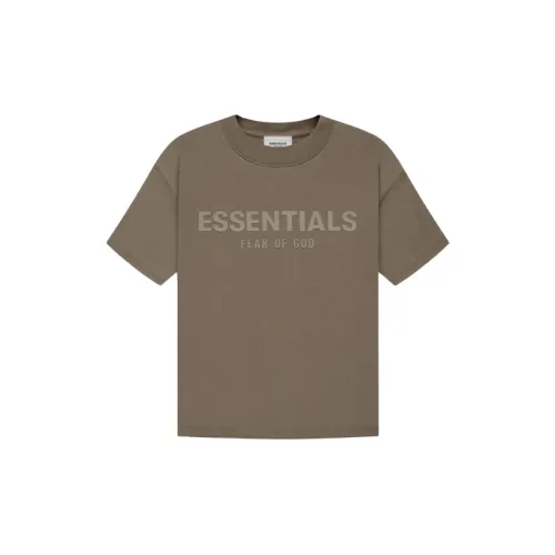 Fear Of God Essentials T-Shirt FW21 Пшенично-коричневый Детский