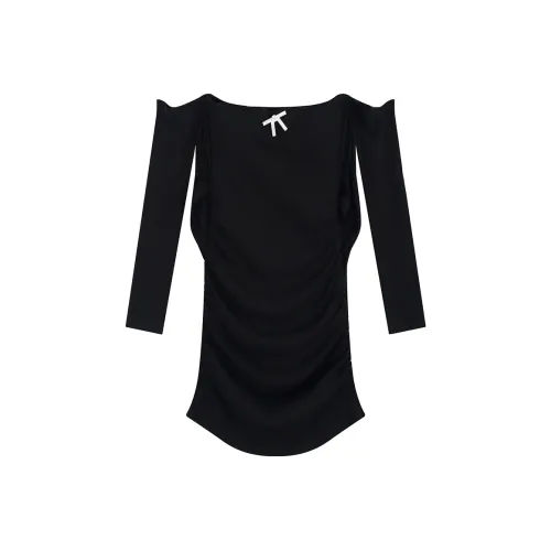 Garbege Платье-комбинация Женское Черное