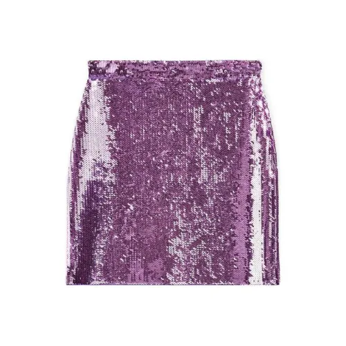 LOEWE Фиолетовые Женские Короткие Юбки Карго
