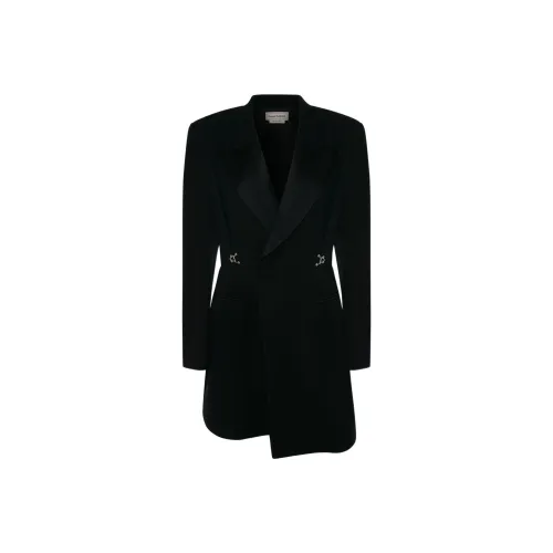 Alexander McQueen Черное Женское Вечернее Платье