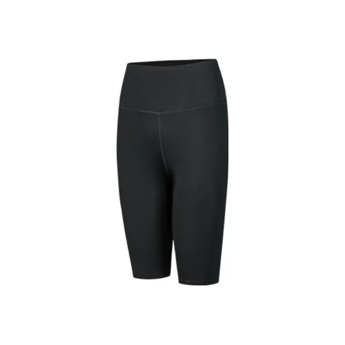 QIAODAN Черные Женские Спортивные Шорты