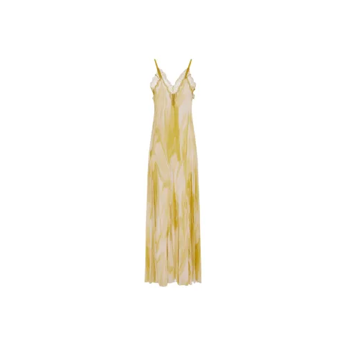 Elisabetta Franchi Желтые Женские Слиплатья