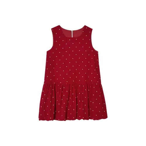 RTNH Летнее без рукавов платье женское красное