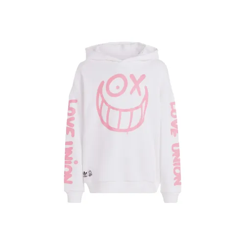 Adidas Originals André Saraiva Co Бренд Свитшот Белый Подростки