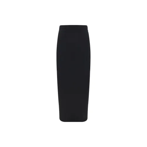 Lanvin Черные Женские Повседневные Длинные Юбки