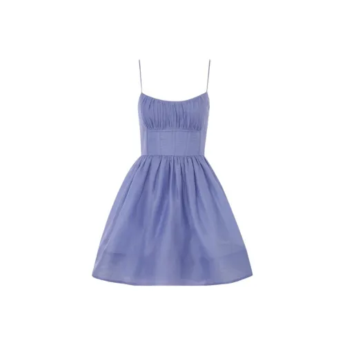 Zimmermann SS24 Slip Платье Женское Радужный Цвет