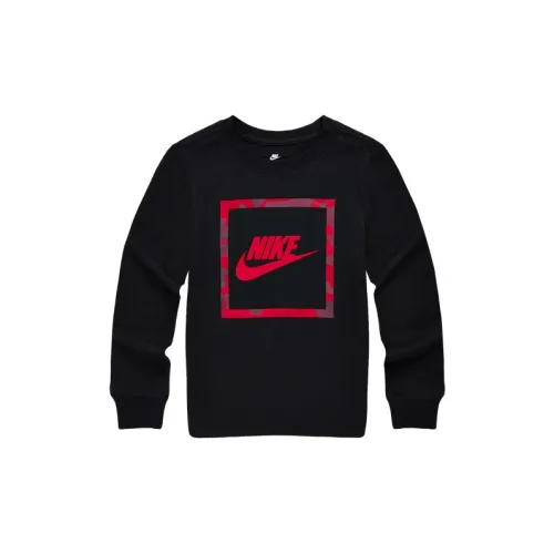 NIKE Черные Kids T-рубашки