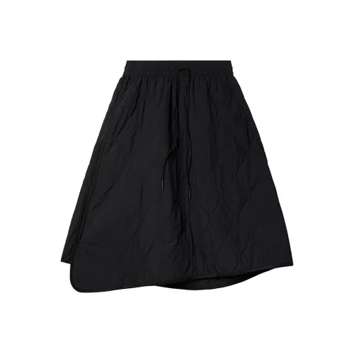 Y 3 Черные Женские Повседневные Длинные Юбки