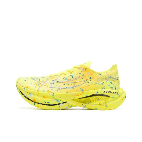 XTEP 160X 3,5PRO Беговые кроссовки Низкий Топ Флуоресцентный Яркий Бирюзовый Мужской