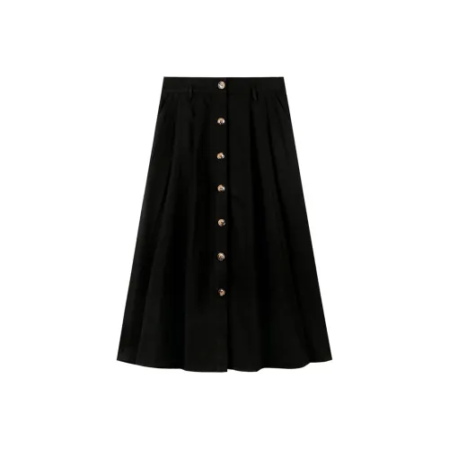 MIGU Женские Повседневные Длинные Юбки