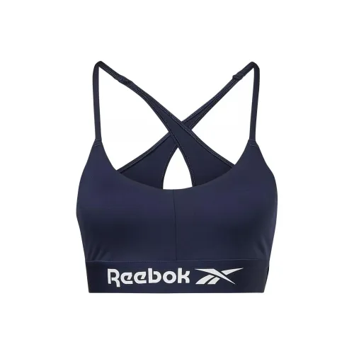 Reebok WOR Commercial Бюстгальтер Спортивное белье Женское Океан Синий