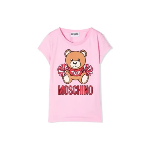 MOSCHINO Розовые Детские Рубашки