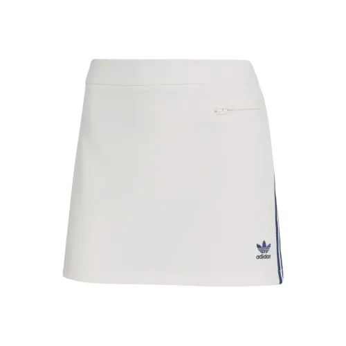 Adidas Originals PREMIUM Originals Повседневные короткие юбки Женские Белые