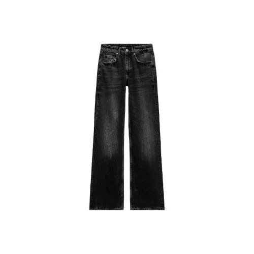 ZARA Черные Женские Джинсы