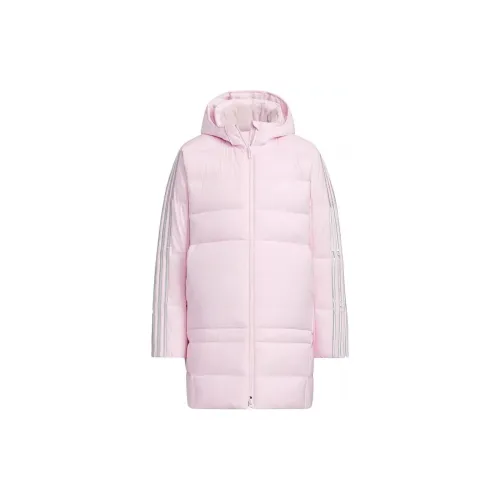 Adidas Розовый Унисекс Пуховики