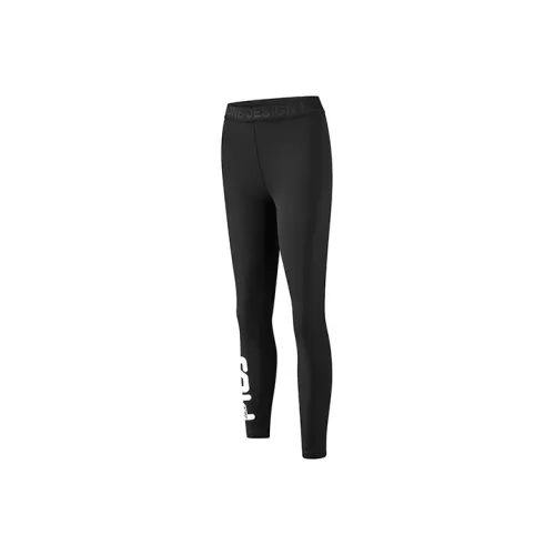 FILA Глубокий черный Женские спортивные брюки