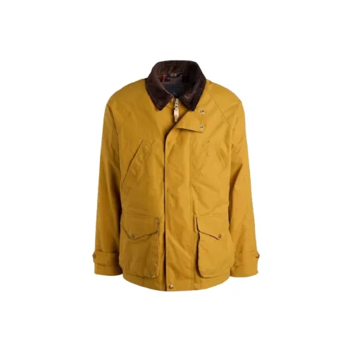 MANIFATTURA CECCARELLI Женская Дождь Кабан Куртки и Пальто Горчичный