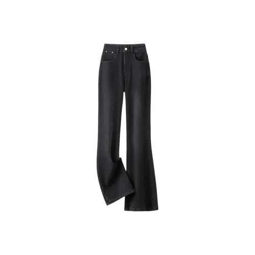 IHIMI Черные Женские Джинсы