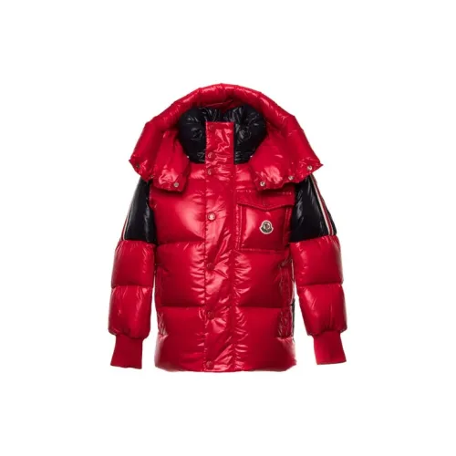 Moncler Красный Kids Пуховые куртки
