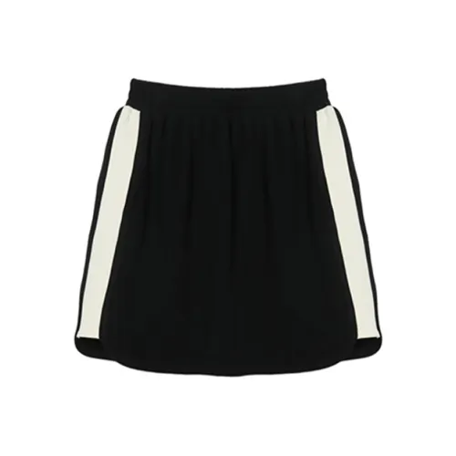 MUKOK Повседневные короткие юбки Женские Премиум черный