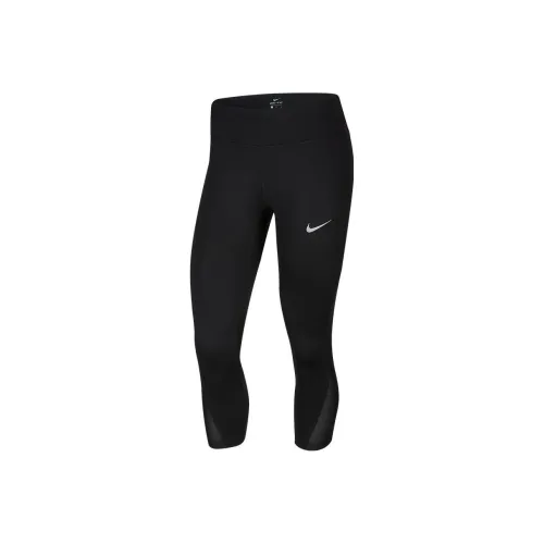 NIKE Черные Женские Спортивные Брюки