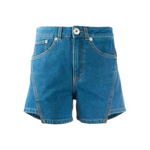 Lanvin SS22 Джинсовые шорты Женские Джинсовый синий