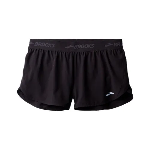 Brooks Повседневные шорты Женские Черные