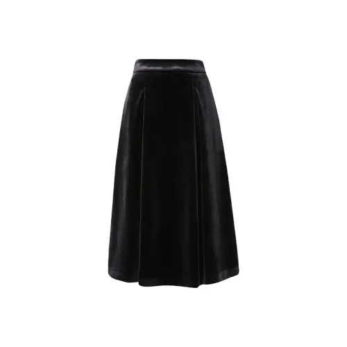 TAMMY TANGS Черная Женская Повседневная Длинная Юбка