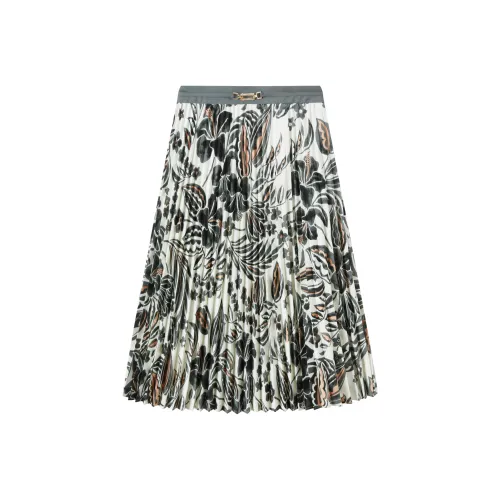 FINITY Повседневный Длинный Юбка Женские С принтом
