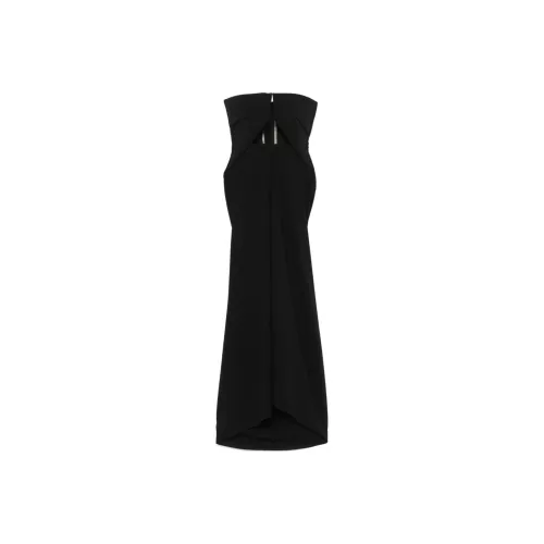RICK OWENS совместный бренд RO Без рукавов Платье Женское Черное