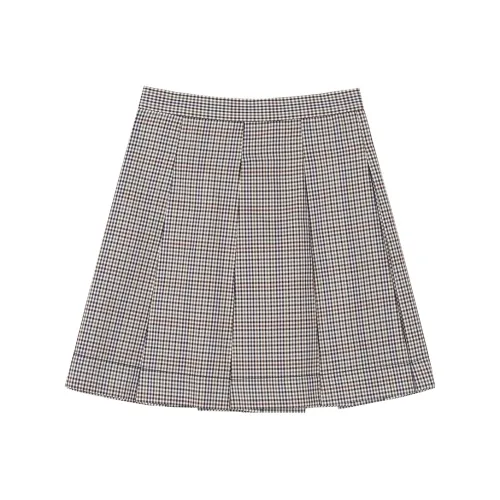 Tokyo Season Eight Коробка Плиссированная юбка Женские Повседневные короткие юбки