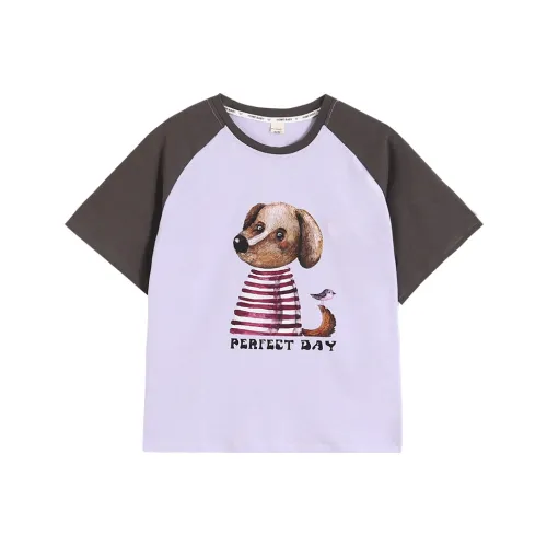 Miller Castle T-Shirt Детская Фиолетовая