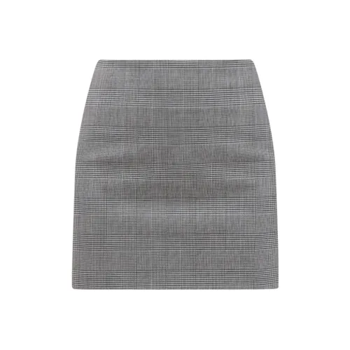 SportMax Серый Женские Повседневные Короткие Юбки