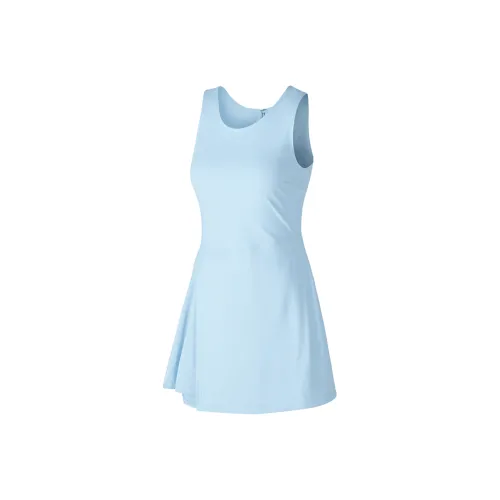 Skechers Без рукавов Платье Женское Кашемирово-синий