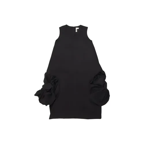 COMME DES GARCONS SHIRT Без рукавов Платье Женское Черное