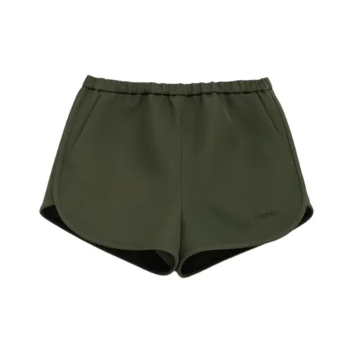 GUCCI Повседневные шорты Женские Зеленые